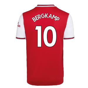 Arsenal 2019-20 Home Shirt (M) (Excellent) (BERGKAMP 10)_1