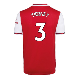 Arsenal 2019-20 Home Shirt (S) (Good) (Tierney 3)_1