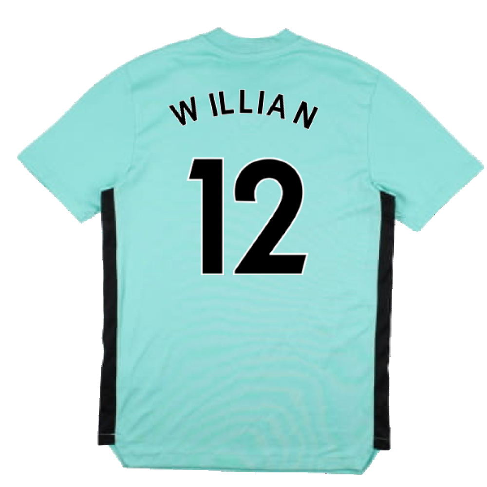 Arsenal 2021-2022 Adidas Training Shirt (XS) (WILLIAN 12) (Excellent)_1