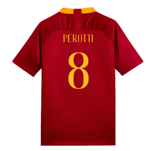 AS Roma 2018-19 Home Shirt (Mint) (Perotti 8)_1