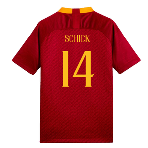 AS Roma 2018-19 Home Shirt (Mint) (Schick 14)_1