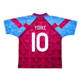 Aston Villa 1990-92 Home Shirt (Good) (Yorke 10)_1