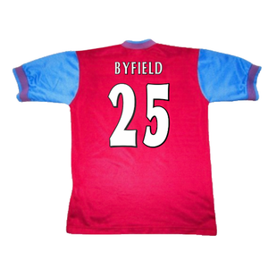 Aston Villa 1997-1998 Home Shirt (Excellent) (Byfield 25)_1