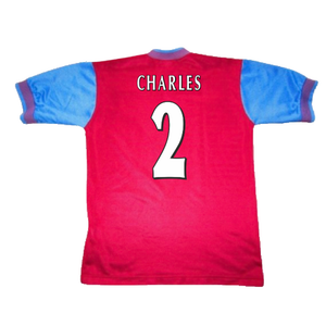 Aston Villa 1997-1998 Home Shirt (Excellent) (Charles 2)_1