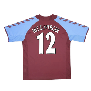 Aston Villa 2004-05 Home Football Shirt (Excellent) (Hitzlsperger 12)_1