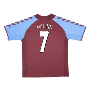 Aston Villa 2004-05 Home Football Shirt (Excellent) (McGINN 7)_1