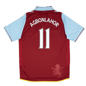 Aston Villa 2012-13 Home Shirt (L) (Very Good) (Agbonlahor 11)_1