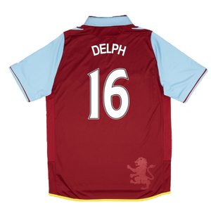 Aston Villa 2012-13 Home Shirt (Very Good) (Delph 16)_1