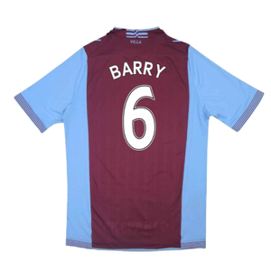 Aston Villa 2013-14 Home Shirt (XL) (Excellent) (Barry 6)_1