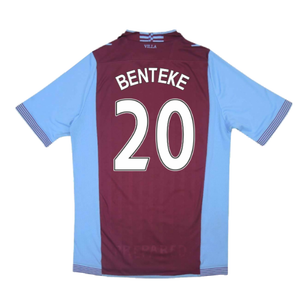 Aston Villa 2013-14 Home Shirt (M) (Mint) (Benteke 20)_1