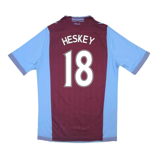 Aston Villa 2013-14 Home Shirt (XL) (Excellent) (HESKEY 18)_1