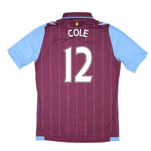 Aston Villa 2014-15 Home Shirt (Excellent) (Cole 12)_1