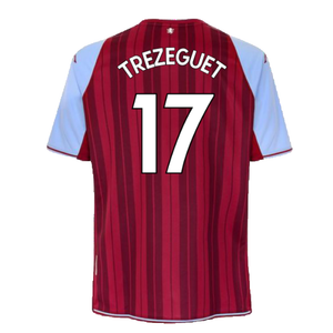 Aston Villa 2021-22 Home Shirt (M) (TREZEGUET 17) (Excellent)_1