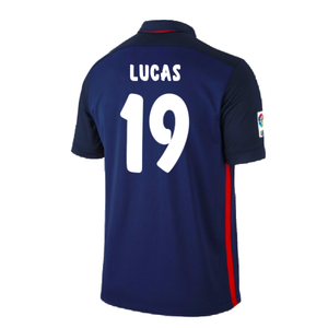 Atletico Madrid 2015-16 Away Shirt (XLB) (Excellent) (Lucas 19)_1