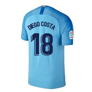 Atletico Madrid 2018-19 Away Shirt (M) (Good) (Diego Costa 18)_1