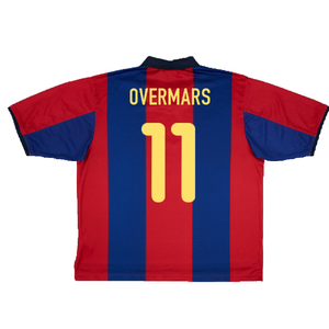 Barcelona 2000-01 Home Shirt (XL) (Very Good) (Overmars 11)_1