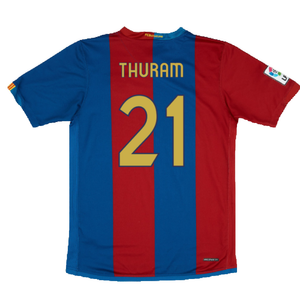 Barcelona 2006-07 Home Shirt (Sponsorless) (Excellent) (Thuram 21)_1