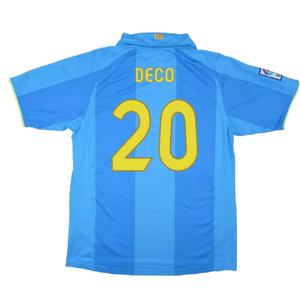 Barcelona 2007-08 Away Shirt (XXL) (Excellent) (Deco 20)_1