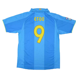 Barcelona 2007-08 Away Shirt (XXL) (Excellent) (Etoo 9)_1