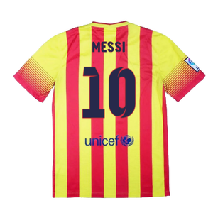 Barcelona 2013-14 Away Shirt (Very Good) (Messi 10)_1