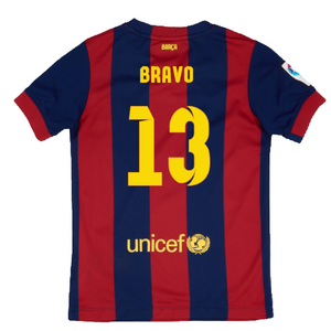 Barcelona 2014-15 Home Shirt (XL Boys) (Very Good) (Bravo 13)_1