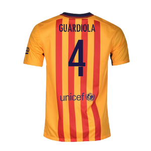 Barcelona 2015-16 Away Shirt (2XL) (Mint) (Guardiola 4)_1