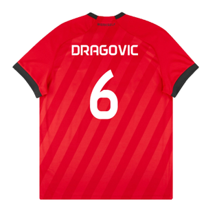 Bayer Leverkusen 2019-20 Home Shirt (Mint) (Dragovic 6)_1