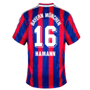 Bayern Munich 1995-97 Home Shirt (Boys 26/28 7-8y) (Excellent) (Hamann 16)_1