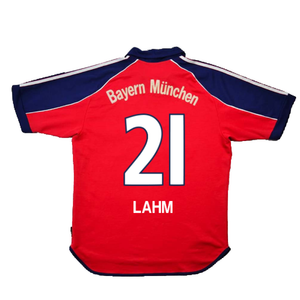 Bayern Munich 1999-01 Home Shirt (XL) (Very Good) (Lahm 21)_1