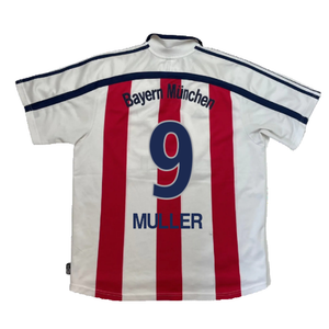 Bayern Munich 2000-02 Away Shirt (S) (Very Good) (Muller 9)_1