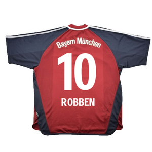 Bayern Munich 2001-02 Home Shirt (S) (Very Good) (Robben 10)_1