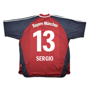 Bayern Munich 2001-02 Home Shirt (S) (Good) (Sergio 13)_1