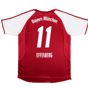 Bayern Munich 2003-04 Home Shirt (Good) (Effenberg 11)_1