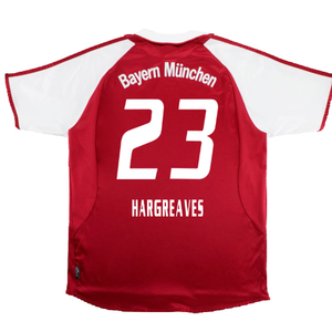 Bayern Munich 2003-04 Home Shirt (Very Good) (Hargreaves 23)_1