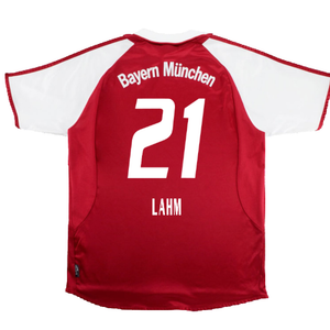 Bayern Munich 2003-04 Home Shirt (Good) (Lahm 21)_1