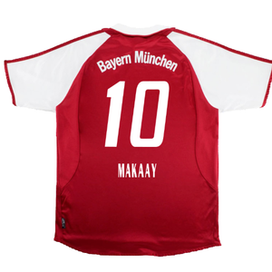 Bayern Munich 2003-04 Home Shirt (Very Good) (Makaay 10)_1