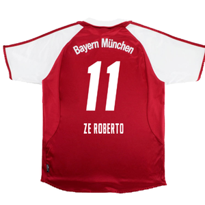 Bayern Munich 2003-04 Home Shirt (XL) (Very Good) (Ze Roberto 11)_1