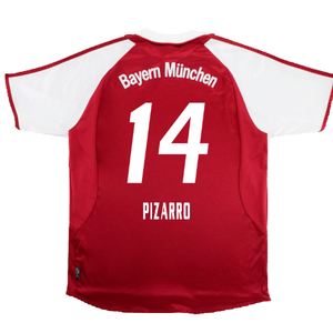 Bayern Munich 2004-05 Home Shirt (XL) (Fair) (Pizarro 14)_1