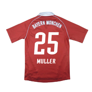 Bayern Munich 2005-06 Home Shirt (Very Good) (Muller 25)_1