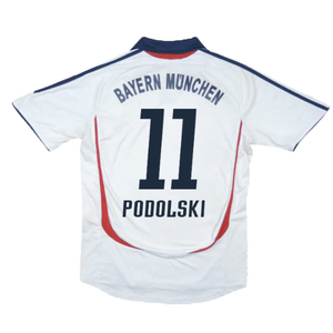 Bayern Munich 2006-08 Away Shirt (S) (Excellent) (Podolski 11)_1