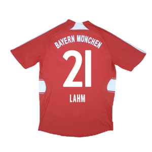 Bayern Munich 2007-08 Home Shirt (M) (Very Good) (Lahm 21)_1