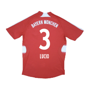 Bayern Munich 2007-08 Home Shirt (M) (Very Good) (Lucio 3)_1