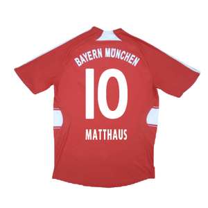 Bayern Munich 2007-09 Home Shirt (M) (Fair) (Matthaus 10)_1