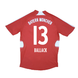 Bayern Munich 2007-09 Home Shirt (XL Boys) Schweinsteiger #31 (Good) (Ballack 13)_1