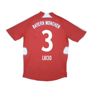 Bayern Munich 2007-09 Home Shirt (XL Boys) Schweinsteiger #31 (Good) (Lucio 3)_1