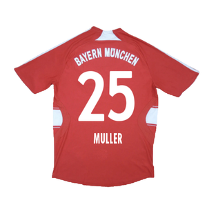 Bayern Munich 2007-09 Home Shirt (XL Boys) Schweinsteiger #31 (Good) (Muller 25)_1