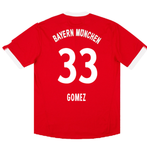 Bayern Munich 2009-10 Home Shirt (Very Good) (Gomez 33)_1