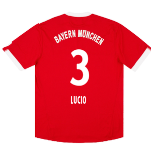 Bayern Munich 2009-10 Home Shirt (Excellent) (Lucio 3)_1