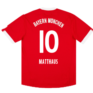 Bayern Munich 2009-10 Home Shirt (Very Good) (Matthaus 10)_1