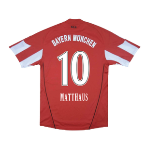 Bayern Munich 2010-11 Home Shirt (XL) (Excellent) (Matthaus 10)_1